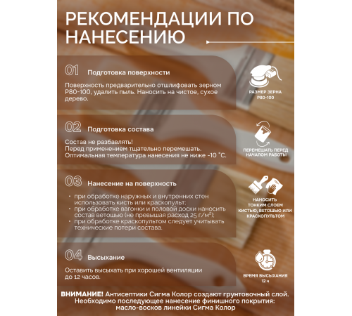 Приобрести АНТИСЕПТИК «СИГМА-ГРУНТ ОСНОВА» в Сыктывкаре, Республика Коми
