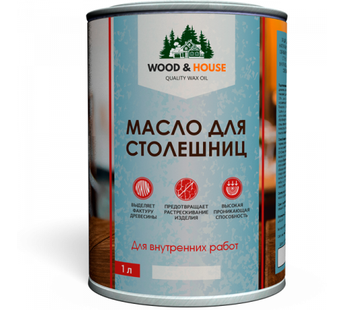 Заказать МАСЛО ДЛЯ СТОЛЕШНИЦ WOOD & HOUSE в Сыктывкаре, Республика Коми