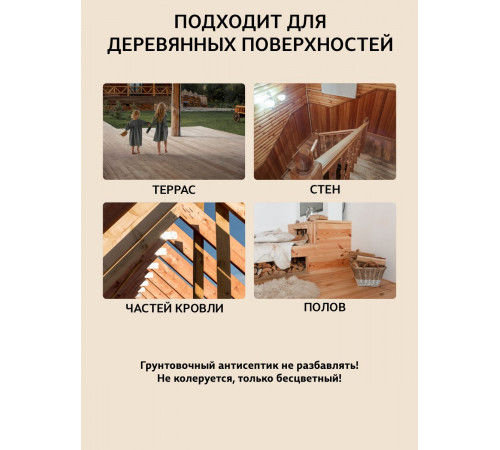 Заказать ГРУНТОВОЧНЫЙ АНТИСЕПТИК WOOD & HOUSE в Сыктывкаре, Республика Коми