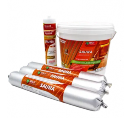 Приобрести ГЕРМЕТИК - Sealit SAUNA для бань и саун 5 л в Сыктывкаре, Республика Коми