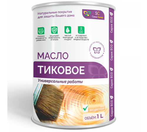 Приобрести ТИКОВОЕ МАСЛО ДЛЯ ДЕРЕВА в Сыктывкаре, Республика Коми